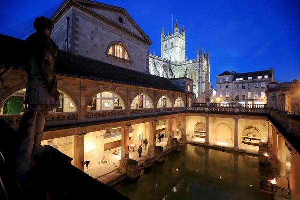Torchlit Summer Evenings at the Roman Baths Attract Record Visitor Numbers
