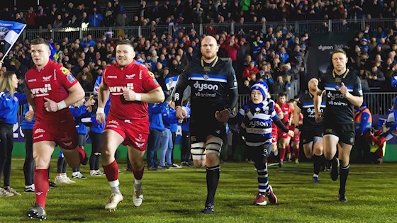 Tickets On Sale for Bath Rugby V Scarlets