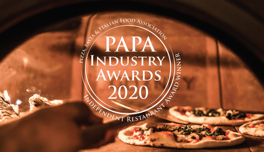 Move over doom and gloom of 2020, hello Independent Pizza Restaurant of the Year  platinum award