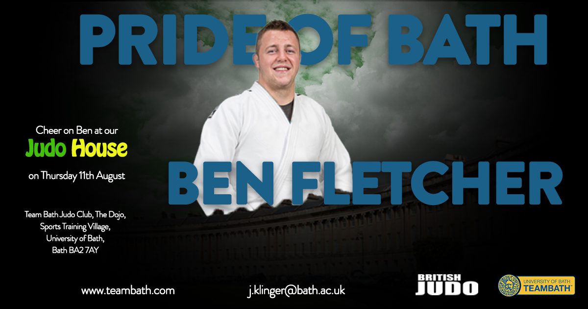 An invite to cheer on Team Bath's Ben Fletcher in Brazil