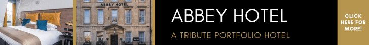 Abbey Hotel (Leaderboard Ad)