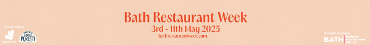 Bath BID Restaurant Week Campaign (Leaderboard Ad)