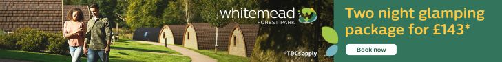 Whitemead Glamping (Leaderboard Ad)