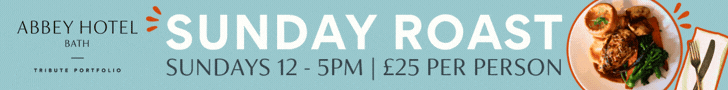 Abbey Hotel (Sunday Lunch 2026 Leaderboard Ad)