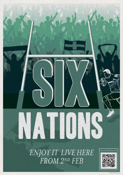 Watch Six Nations at The Canon
