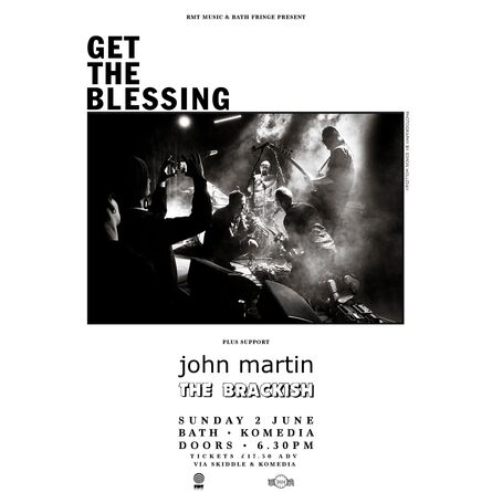 RMT + Bath Fringe Festival Get The Blessing, John Martin, The Brackish Buy Tickets