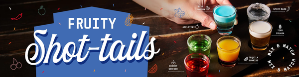 Fruity Shot-tails 2 for £5 at The Canon Bath