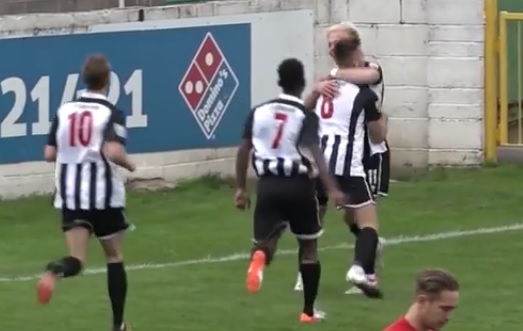 WATCH: Ryan Broom scores with first touch as a Bath City player