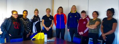 Team Bath Netball support Dame Kelly Holmes Get On Track mentoring scheme