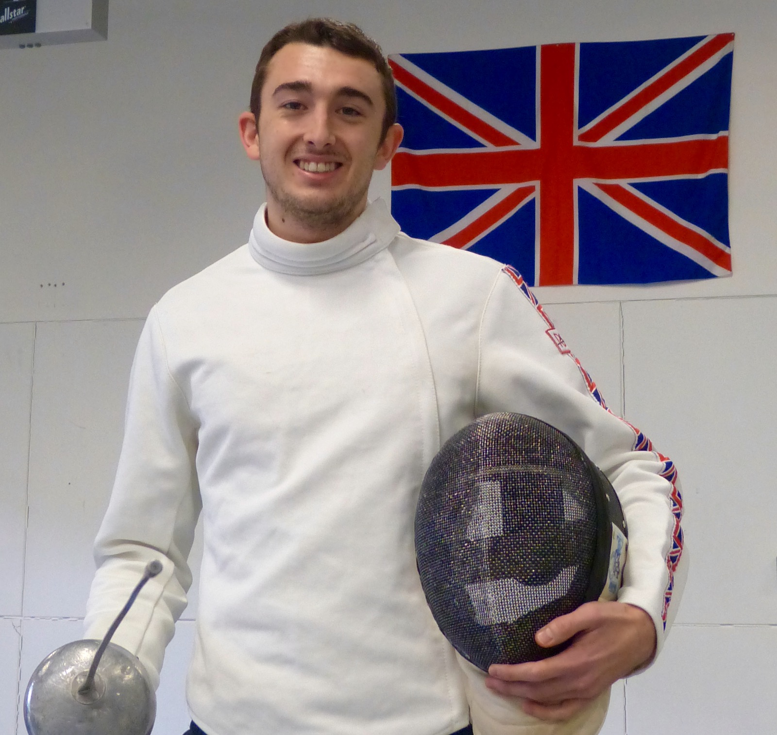 University of Bath fencer Tom Edwards is best of British after hitting number one spot