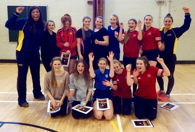 Team Bath Netball stars go back to school to inspire young sportswomen in South West