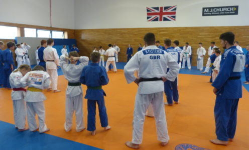 Young judoka from across South West enjoy guidance from Team Bath’s high performance athletes