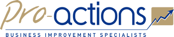 Pro-actions business improvement specialist logo