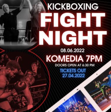Kickboxing - Fight Night at Komedia Bath