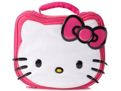 White & Pink Hello Kitty Lunch Bag