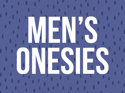 TGtB Recommends: Men's Onesies