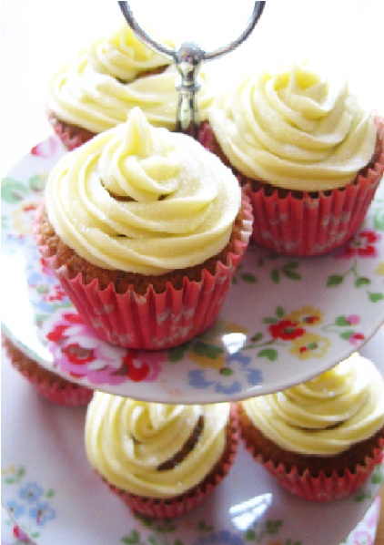 Recipe: Earl Grey Cupcakes with Lemon Buttercream Icing