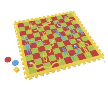 Giant Snakes and Ladders - 2 in 1 Game