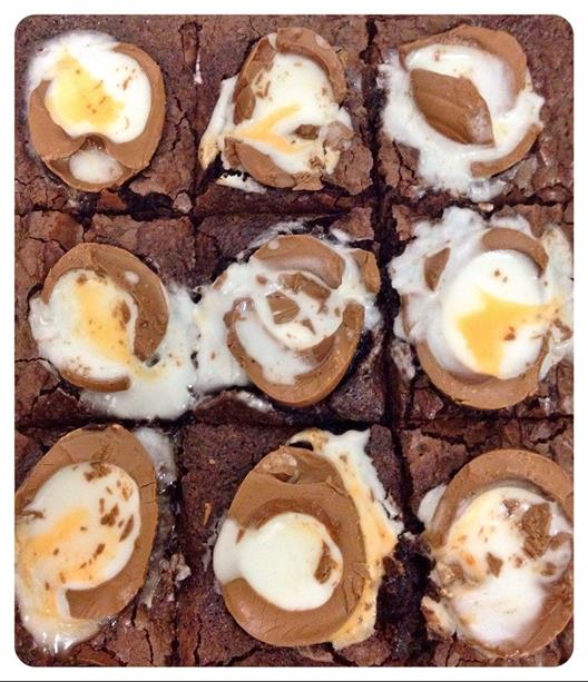 Recipe: Creme Egg Brownies