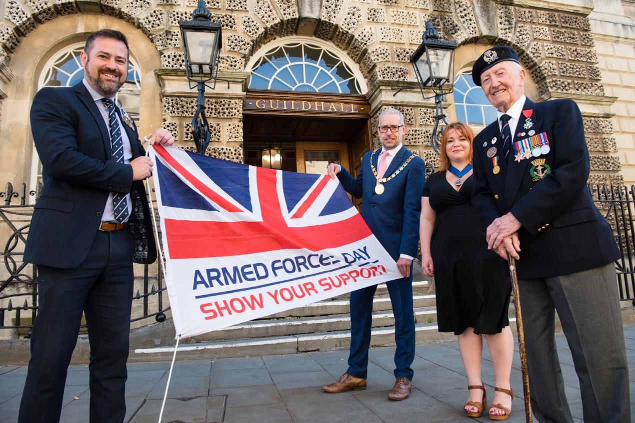 Celebrating Armed Forces Day in Bath and North East Somerset