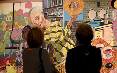 Grayson Perry Exhibition Attracts Many