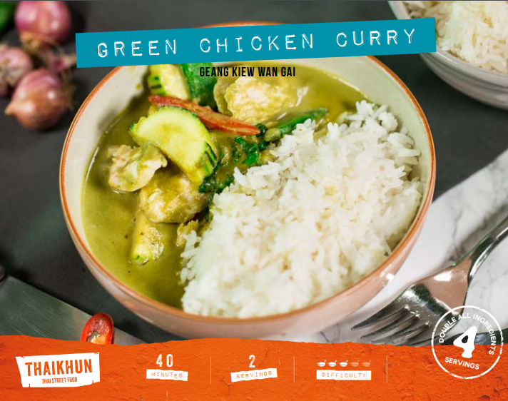 Recipe: Green Chicken Curry