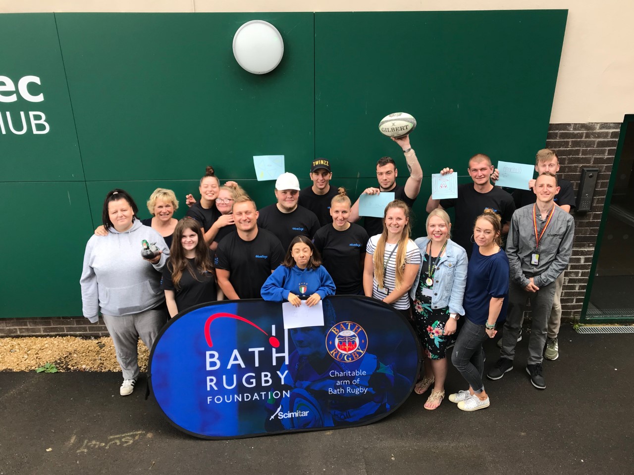 Bath College and Bath Rugby Foundation work with young people to boost confidence and employability skills