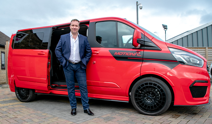Wiltshire business becomes only South West distributor of Motion R vans inspired by rallying and super cars
