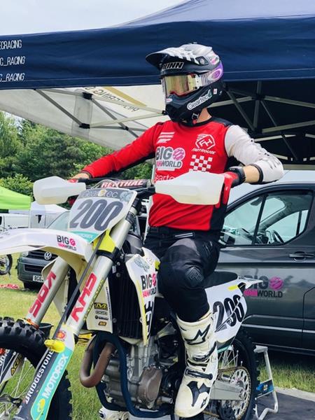 Wiltshire motocross rider appeals for help after his racing bike is stolen
