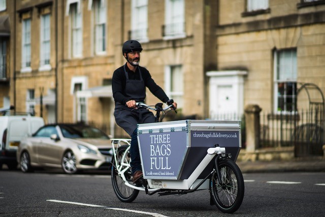 Cargo bike grant boosts low emission deliveries in Bath