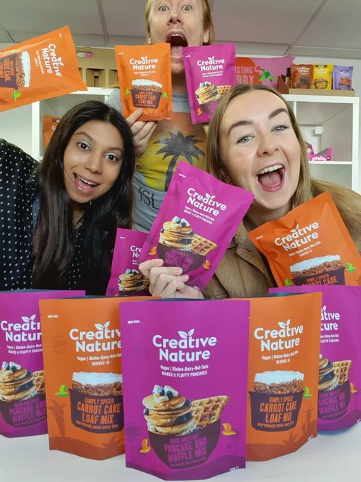 Award-winning super food brand Creative Nature launches their latest allergen free baking mixes