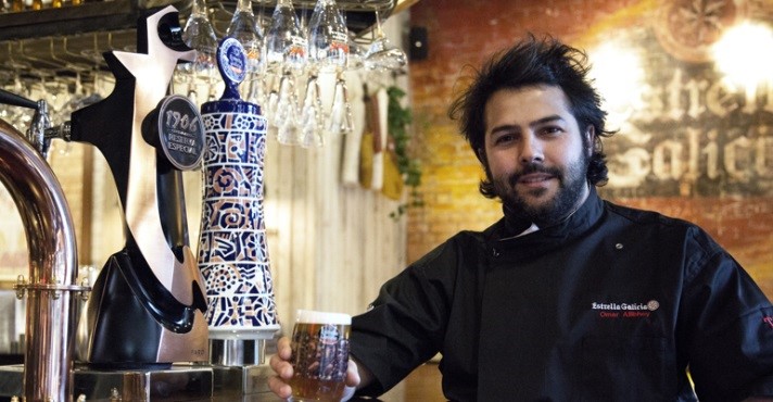 Spanish Chef Omar Allibhoy joins forces with Estrella Galicia for an evening of Galician Tapas and Beer at Tapas Revolution Bath
