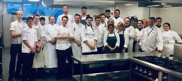Top Bath Chefs and College students raise £5000 for Dorothy House at Charity Gala Dinner