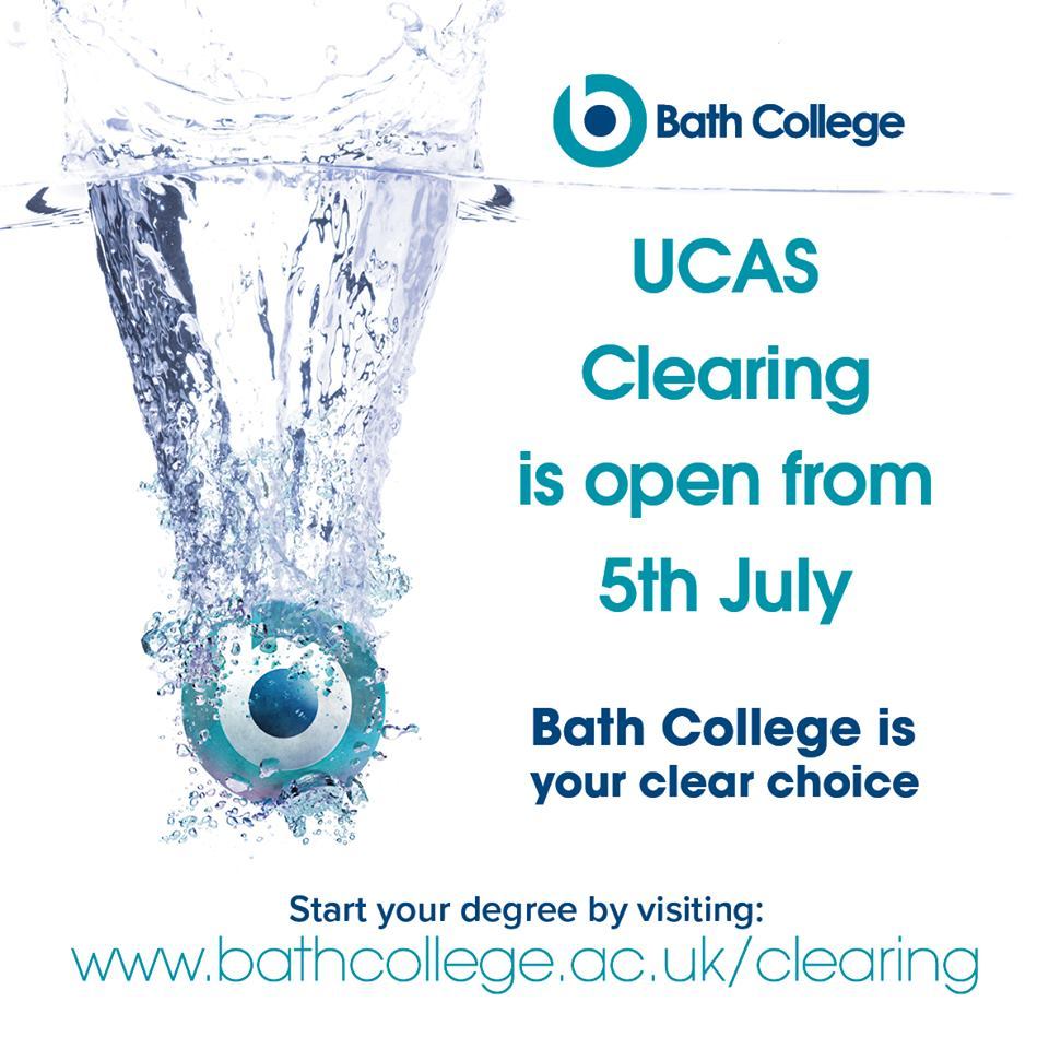 Bath College's 2019 UCAS Clearing 