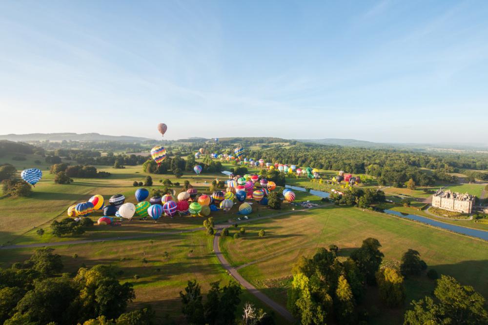 Longleat to Host Europe’s Largest Annual Hot Air Balloon Event
