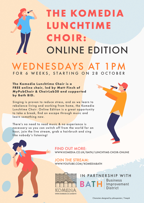KOMEDIA LUNCHTIME CHOIR: ONLINE EDITION