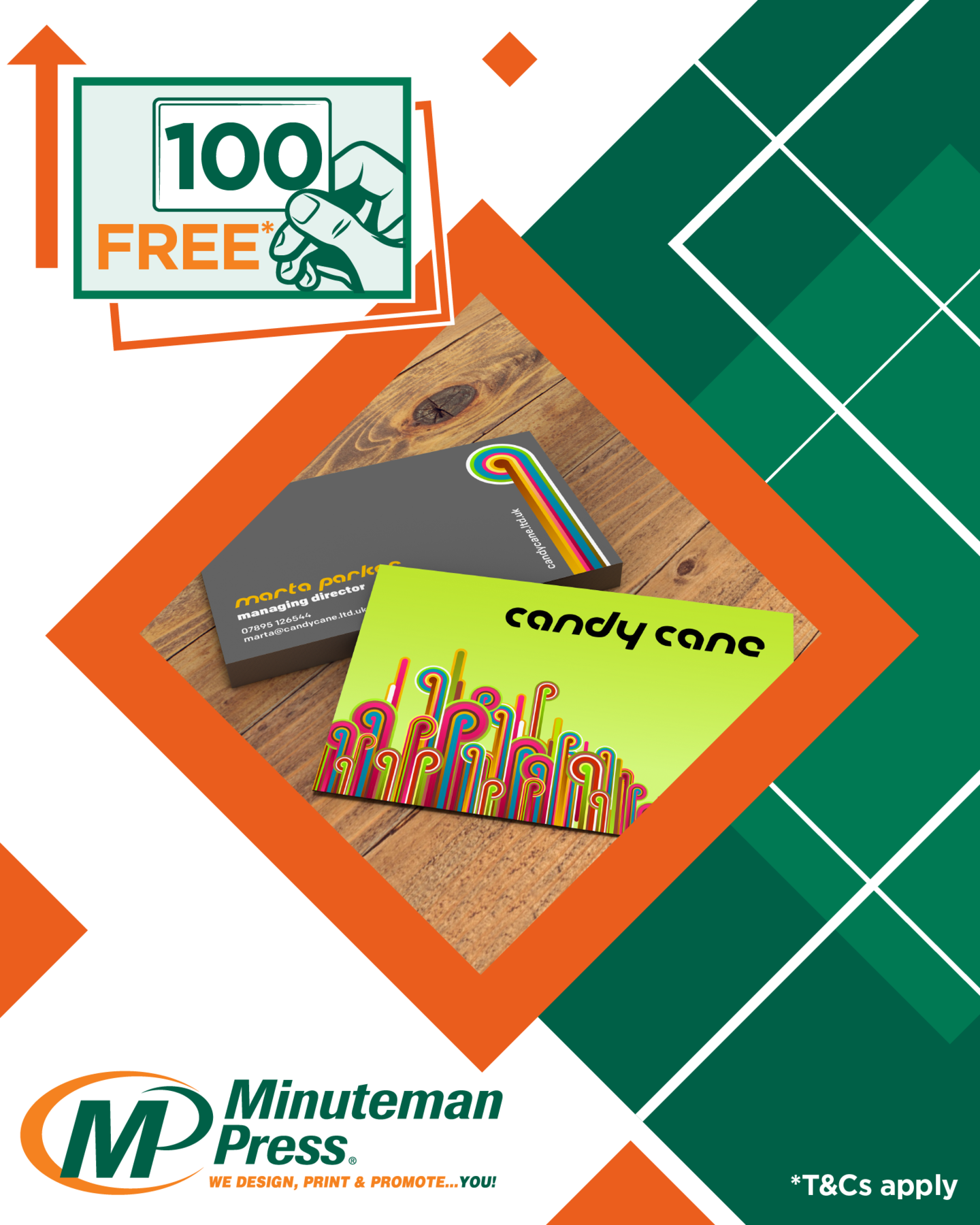 Minuteman Press help businesses bounce back with free business cards