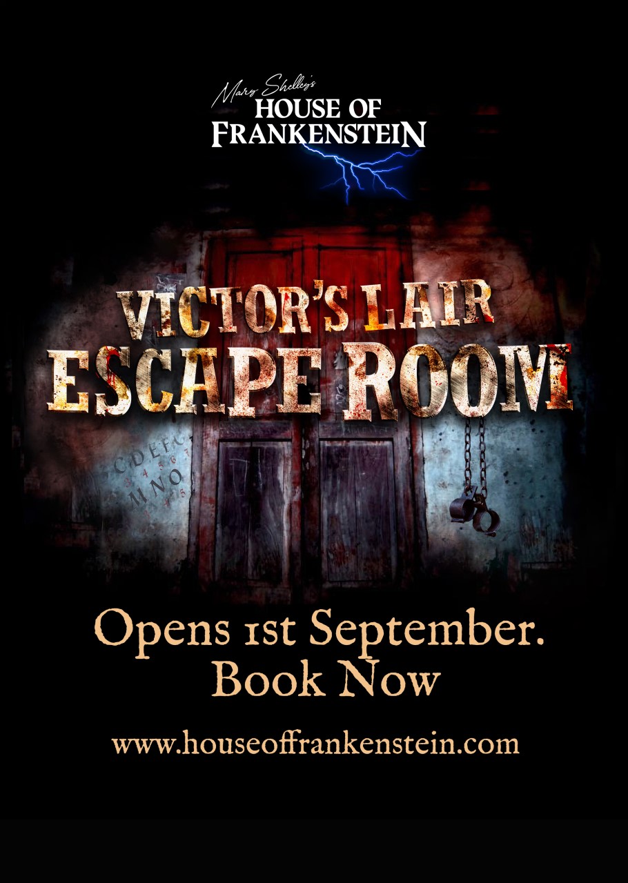 Mary Shelley's House of Frankenstein's New Escape Room