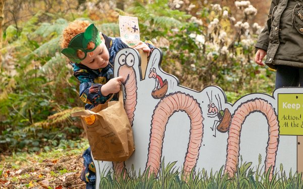 Hip, hip, hooray for SUPERWORM! Superworm arrives at Westonbirt Arboretum with an exciting new family activity trail.