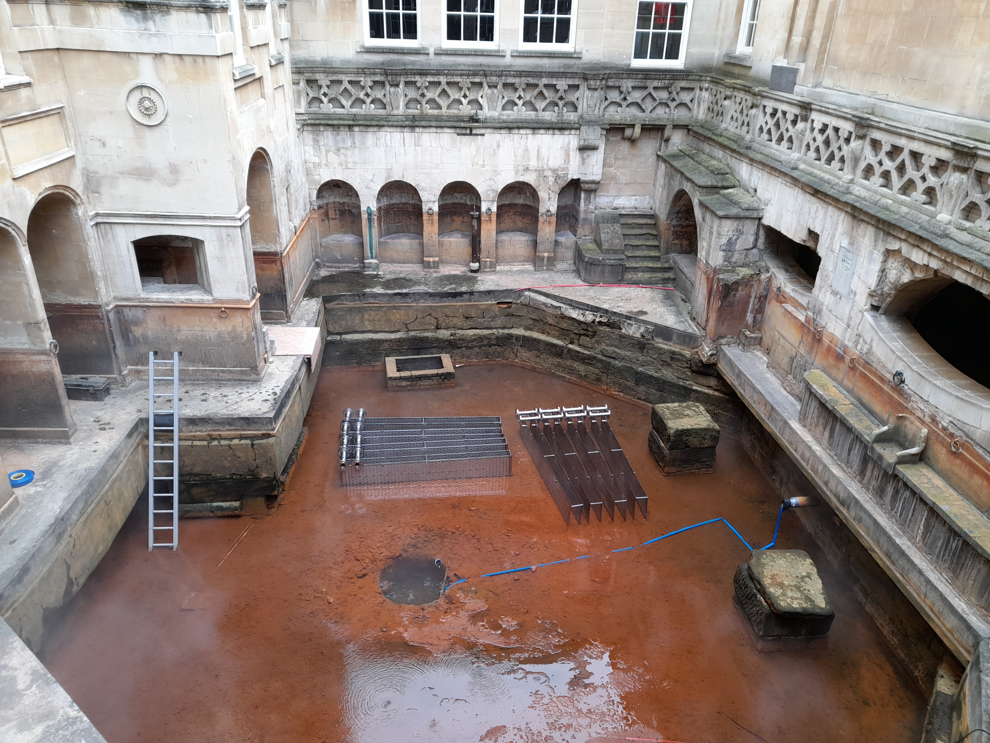 The Roman Baths and Pump Room to be heated by spa water