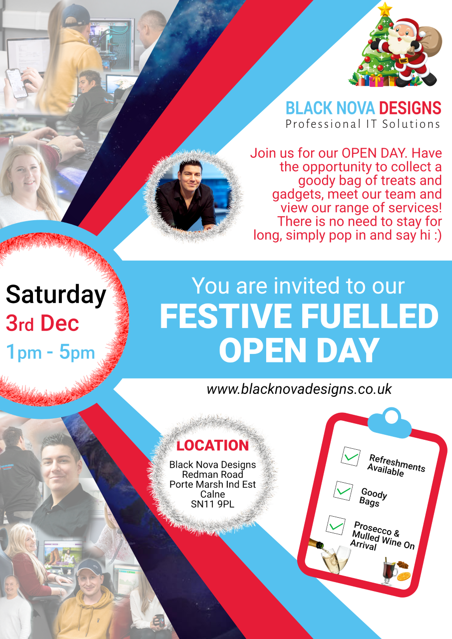 Festive Fuelled Open Day