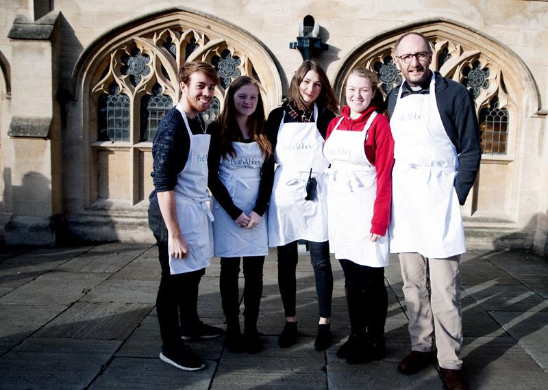 Snapped: Pancake Race at Bath Abbey