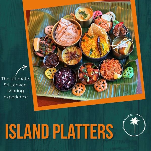 Sharing Island Platter at The Coconut Tree