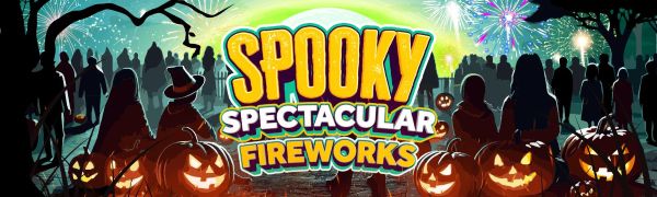 Spooky Spectacular Fireworks at Bath Racecourse
