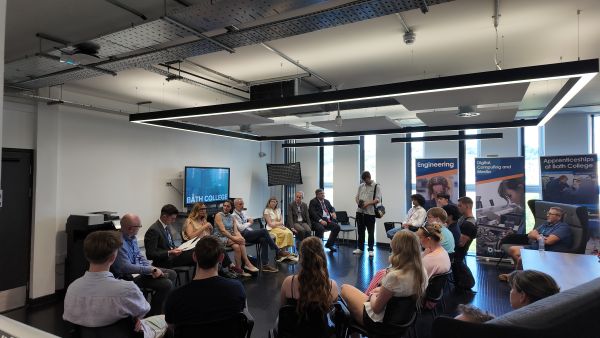 Bath College welcomes the EU Deputy Ambassador to meet work-ready learners