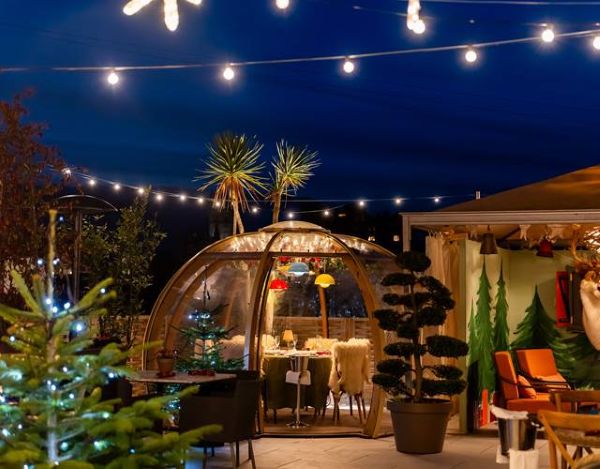 Festive Igloos at The Bird