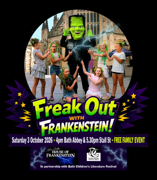 Bath to 'Freak Out with Frankenstein' in free city-centre dance spectacular – Saturday 3rd October 2026. 
