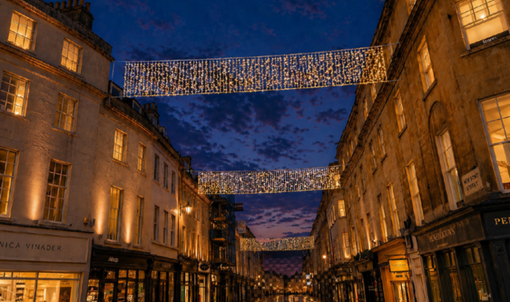 The Bath BID launches five-year plan to light up Christmas in Bath