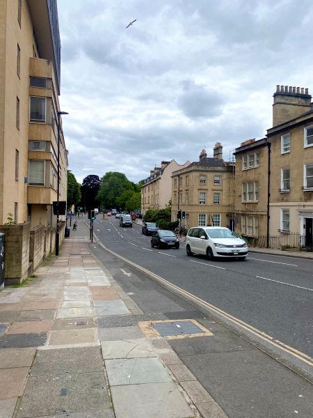 Tracey's Photo: Empty Road in Bath